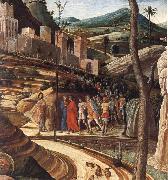 Andrea Mantegna Detail of The Agony in the Garden oil painting on canvas